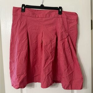 Old Navy Pink and White striped Skirt